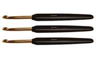 Knitpro crochet hooks golden tip