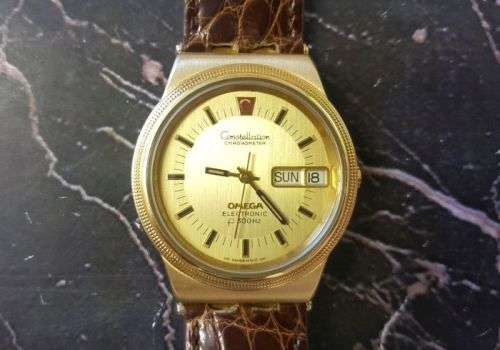 18ct Gold Omega Constellation Chronometer (reduced)