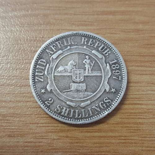 1897 ZAR 2 Shillings