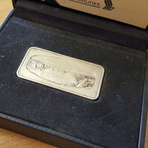 Wonders of the World Niagra Falls Silver Ingot