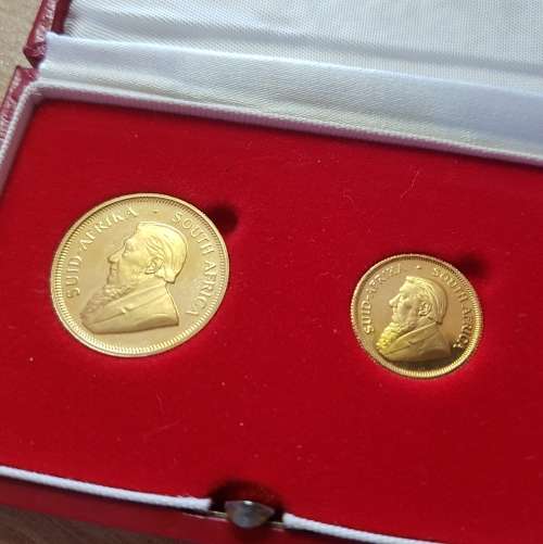 1985 & 1986 Fractional Krugerrand Set