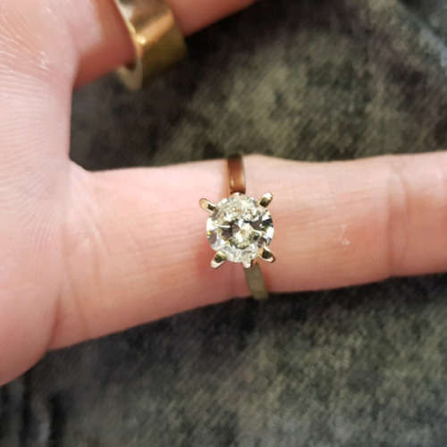 Stunning Vintage Style 1ct Diamond Ring