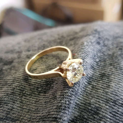 Stunning Vintage Style 1ct Diamond Ring