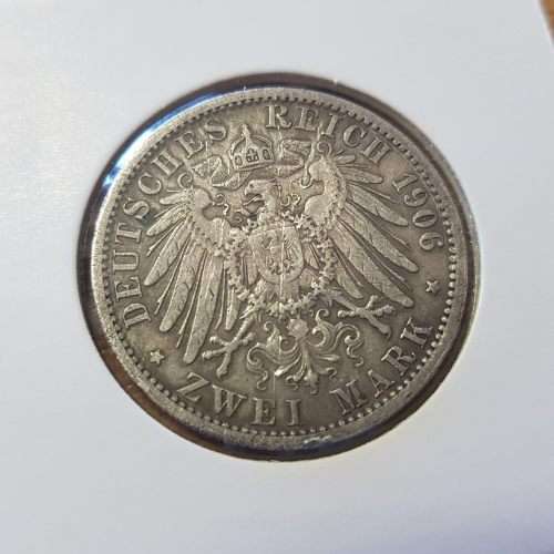 Germany Prussia 1906 A Zwei Mark