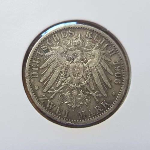 Germany Prussia 1906 A Zwei Mark