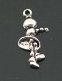 1pc Tibet Silver Charm 23mm
