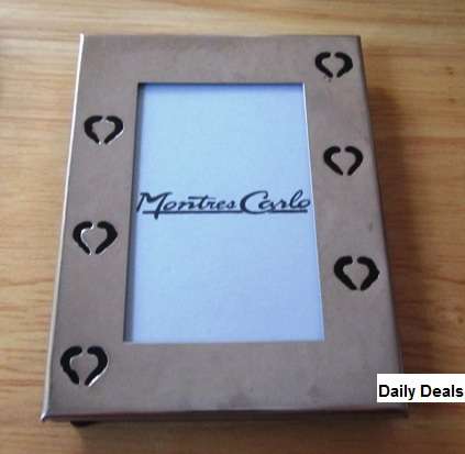 Montres Carlo Photo Frame - Height 9.7cm, Width 7.2cm