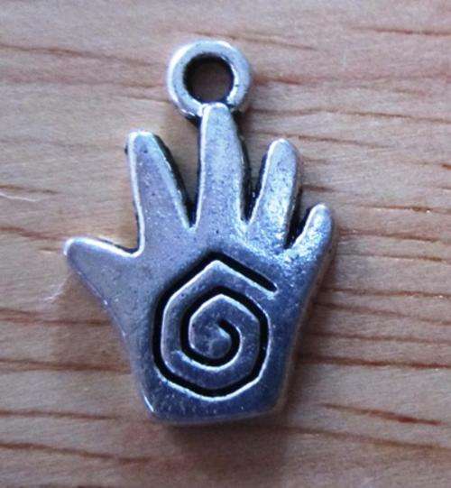 Helping Hand Charm 17x12mm