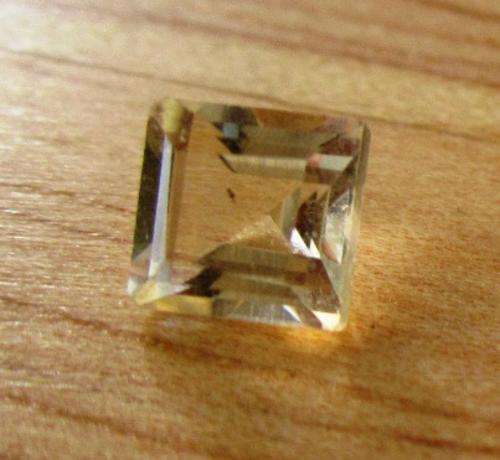 Beautiful Genuine Citrine Gemstone - 5mm x 5mm x 4mm