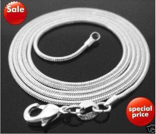 FACTORY PRICE SHIPPING SILVER PLATED NECKLACE CHAIN FASHION JEWELRY CHAINS