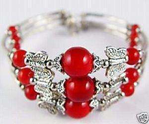 Marvelous tibet Red jade bracelet