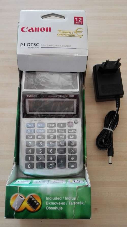 Canon P1-DTSC Printing Calculator