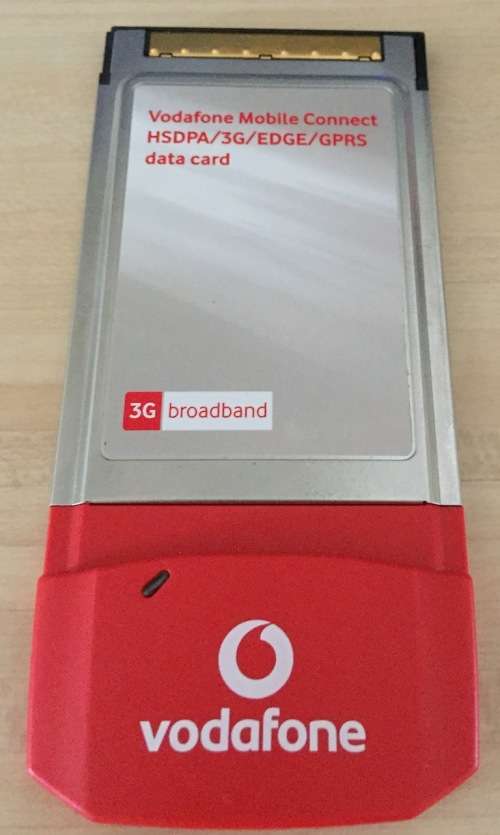 Vodafone PCMCIA modem