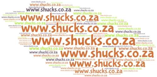 Domain www.shucks.co.za !!! R1, no reserve!!!