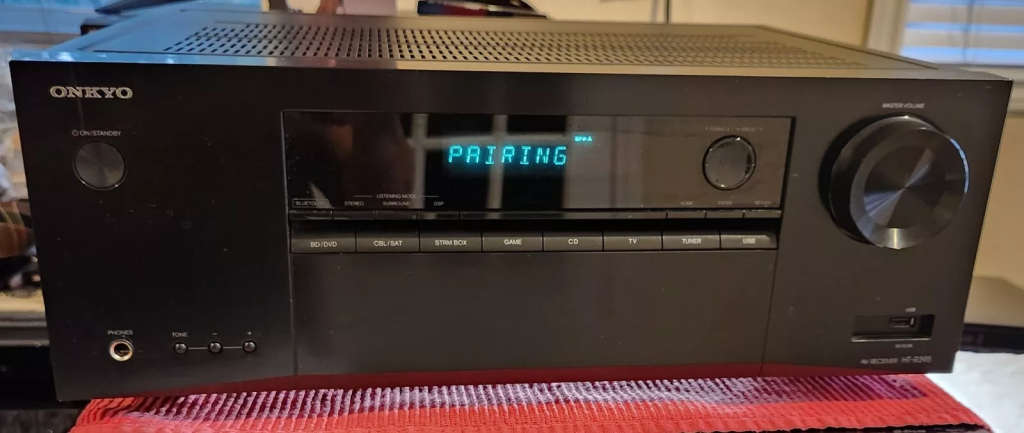 ONKYO HT-R395 AV RECEIVER (READ DESCRIPTION)