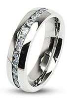 STUNNING! 1.40 CTW 4MMCHANNEL BRILLIANT CUT ETERNITY RING N1/2