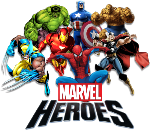 Marvel Heroes Edible picture Cake Toppers