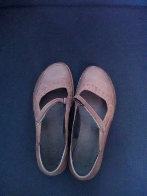 Brown leather shoes - Tsonga