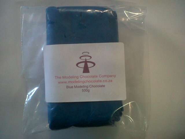 Blue Modeling Chocolate