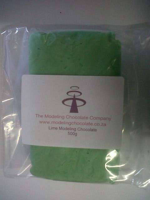 Lime Green Modeling Chocolate