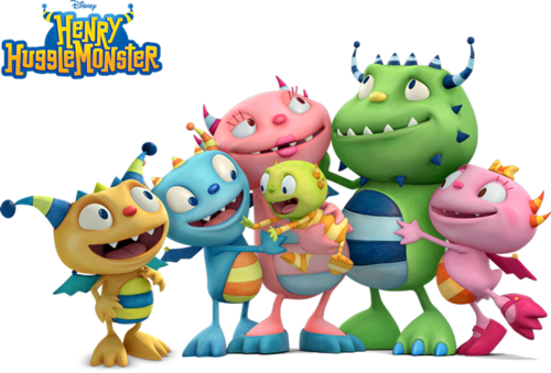 Henry Hugglemonster Edible Picture Cake Topper - SALE