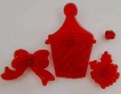 Jem Christmas Lantern and Holly Cutters - Cake Decorating Gumpaste and Fondant Cutters