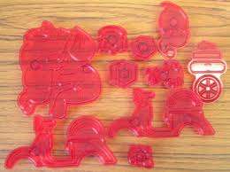 Scooter Santa (Jem cutter) - fondant / gumpaste cake decorating equipment