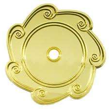 Round scroll frame -gumapste/fondant cake decorating equipment
