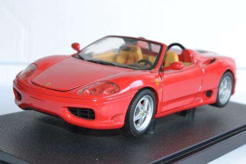 FERRARI 360 SPIDER - 1:18 HOTWHEELS - MINT CONDITION
