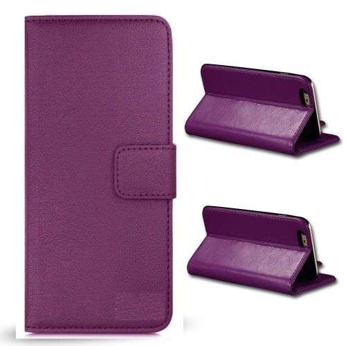 Book Case Flip Pouch For Iphone 5 / 5s (purple)