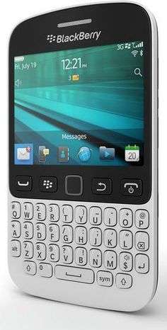 BLACKBERRY CURVE 9720 (white) with charger