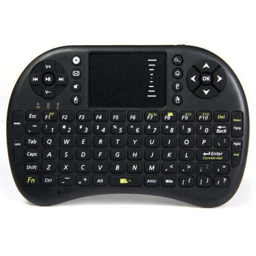 Mini Wireless Keyboard & Mouse Combo (Black)