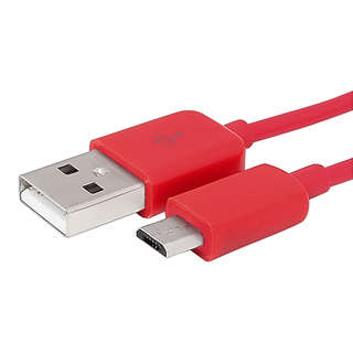 1 X RED MICRO USB DATA CABLE FOR SAMSUNG GALAXY S1, S2,S3,S4,S5,S6,S3mini,S4mini,S5mini
