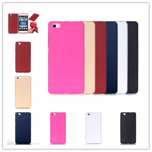 Huawei P8 Lite Protective TPU Gel Skin Cover Case  - Pink