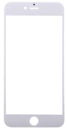 iPhone 6 Replacement Glass 4.7" (White) + FREE Screenguard