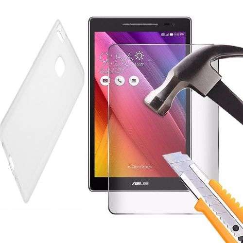 Smoke TPU Pouch  PLUS Tempered Glass For Huawei P9 Lite - Double Deal Pack!!