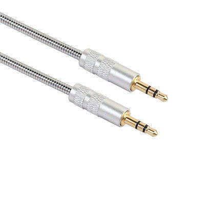 Aux Cable 1.2m - silver