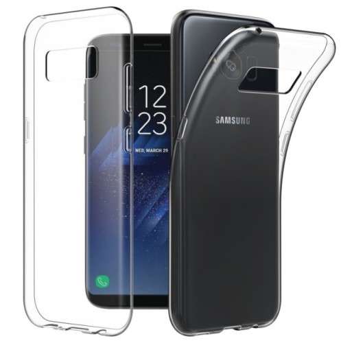 S8 Samsung Galaxy Ultra Thin TPU Case (Clear/Transparent)
