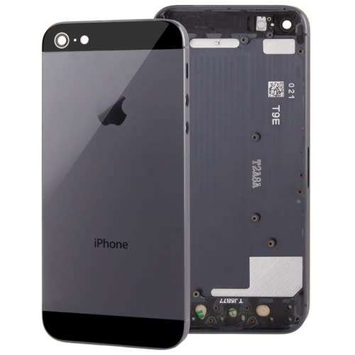 BACK COVER FULL HOUSING FOR iPHONE 5s (silver/gunmetal)
