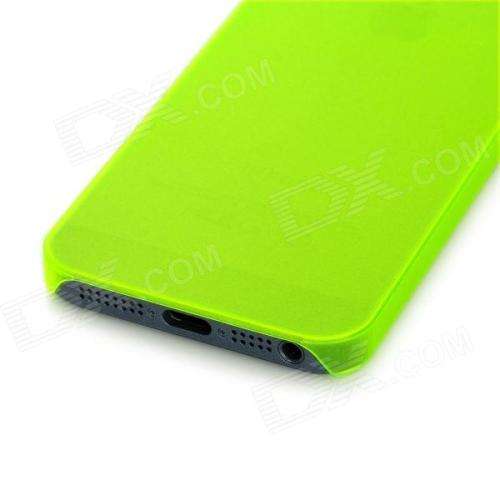 Hard Plastic Case iPhone 5C - Green