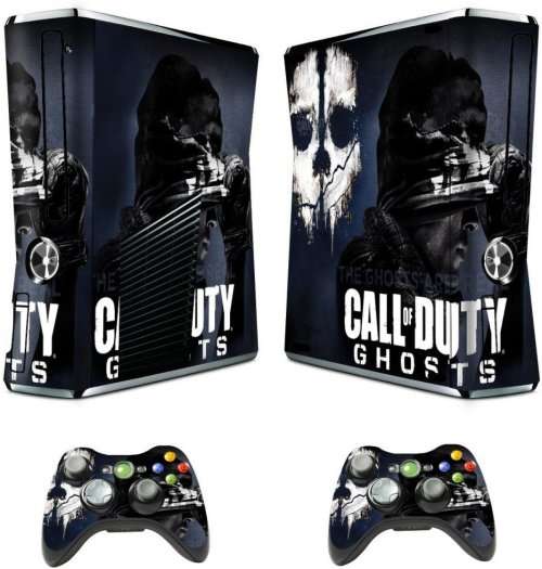 Protective Film Decal For Microsoft XBOX 360 plus Console Skin Stickers - CALL OF DUTY