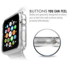 TPU Case for Apple Smartwatch Ultra Thin Slim Cover Skin For 38mm watch - Crystal Clear Transparent