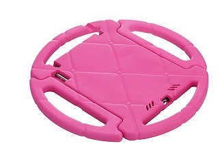 Kids iPad 2 3 4 Shockproof Cae Cover for Children  - Pink