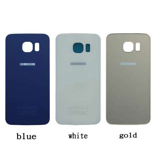 Samsung Galaxy S6 (G920) Glass Battery Back Cover (white)