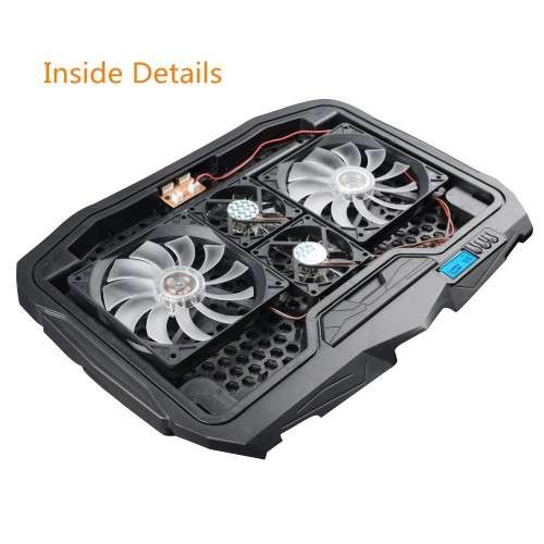 LAPTOP COOLING PAD S-18 - 4 Heavy Duty Fans