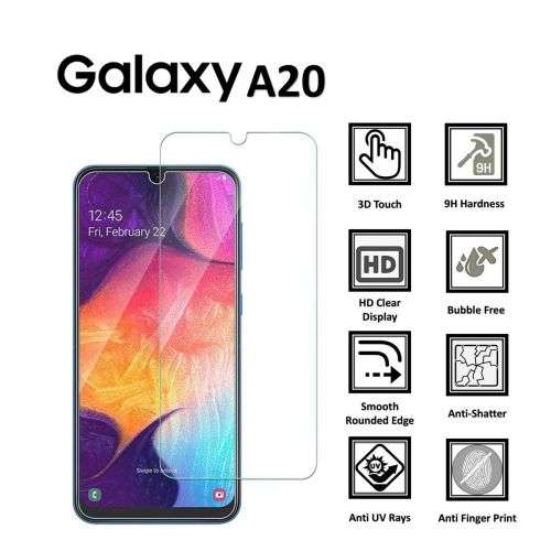 Samsung Galaxy A20 LCD PLUS Tempered Glass