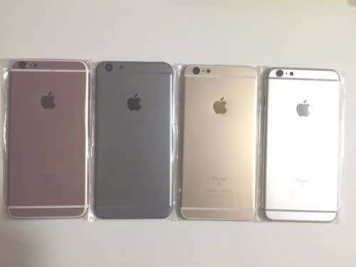 BACK COVER FULL HOUSING FOR iPHONE 6s PLUS 5.5" (silver/pink/grey)