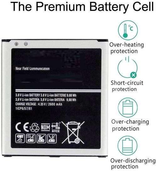 Samsung Galaxy Grand Prime+ Battery - 1 Year Warranty