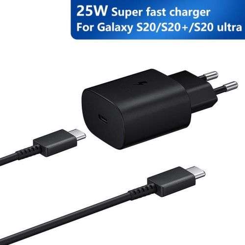 Fast Charger for Samsung Galaxy S20 / S20+ / S20 Ultra / Any C Type Devices