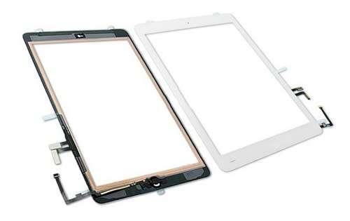 iPad Air 1, A1822, A1475, A1474, A1476 Touch Digitizer Screen Glass - White/Black